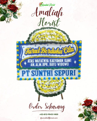 Papan Bunga Duka di Tapadaa